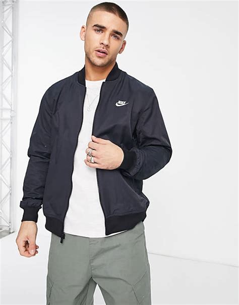 nike bomberjack heren|nike woven bomber jacket.